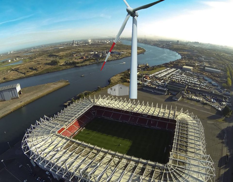 Paul Millinder was developer CEO of Empowering Wind Group who developed what was to be: Europe's first wind powered football stadium.