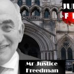 Mr Justice Freedman - AKA Clive Freedman KC, a High Court Judge of the King's Bench Division is exposed telling lies in his judgment to conceal wrongdoing by fellow members of his sect.