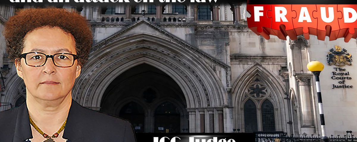 ICC Judge Barber - a danger to the public and an affront to justice