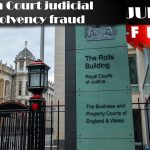 ICC Judge Jones and High Court Insolvency & Companies Court fraud