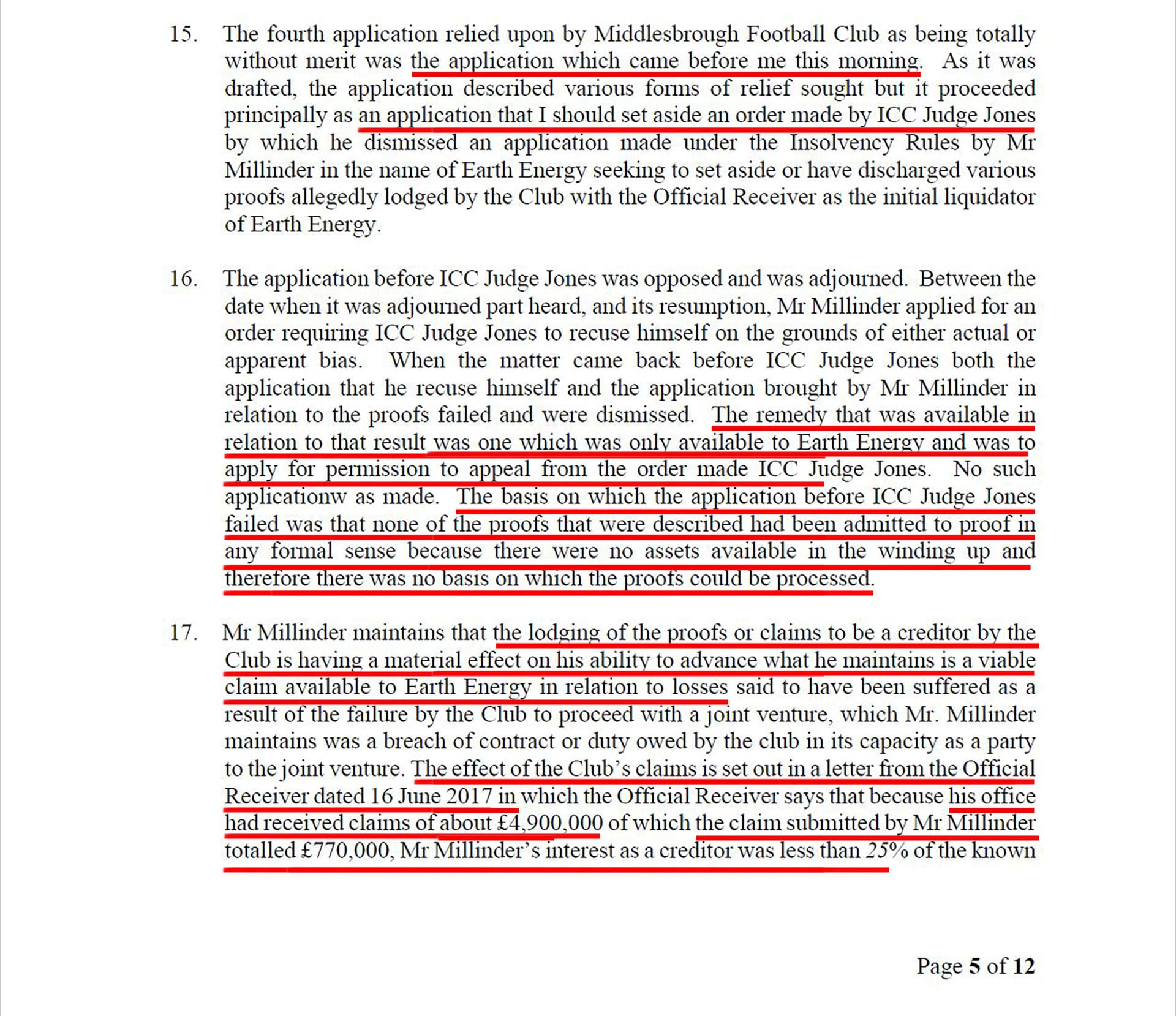 Paragraphs 15 - 17 of Judge Pelling's fraudulent order dated 28 June 2018