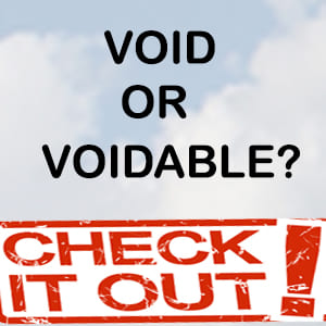 Is it void or voidable? Check out our latest guide - Grounds for setting aside ...