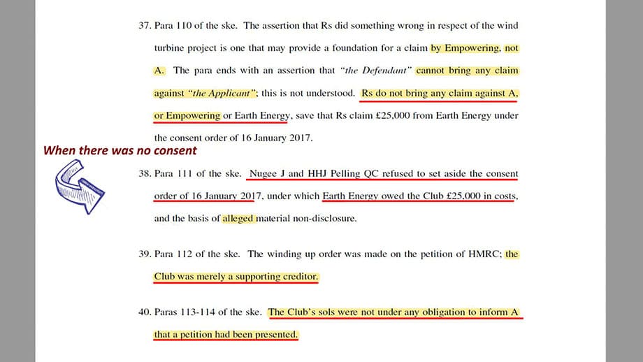 Mr Staunton's skeleton argument of 12 November 2018 