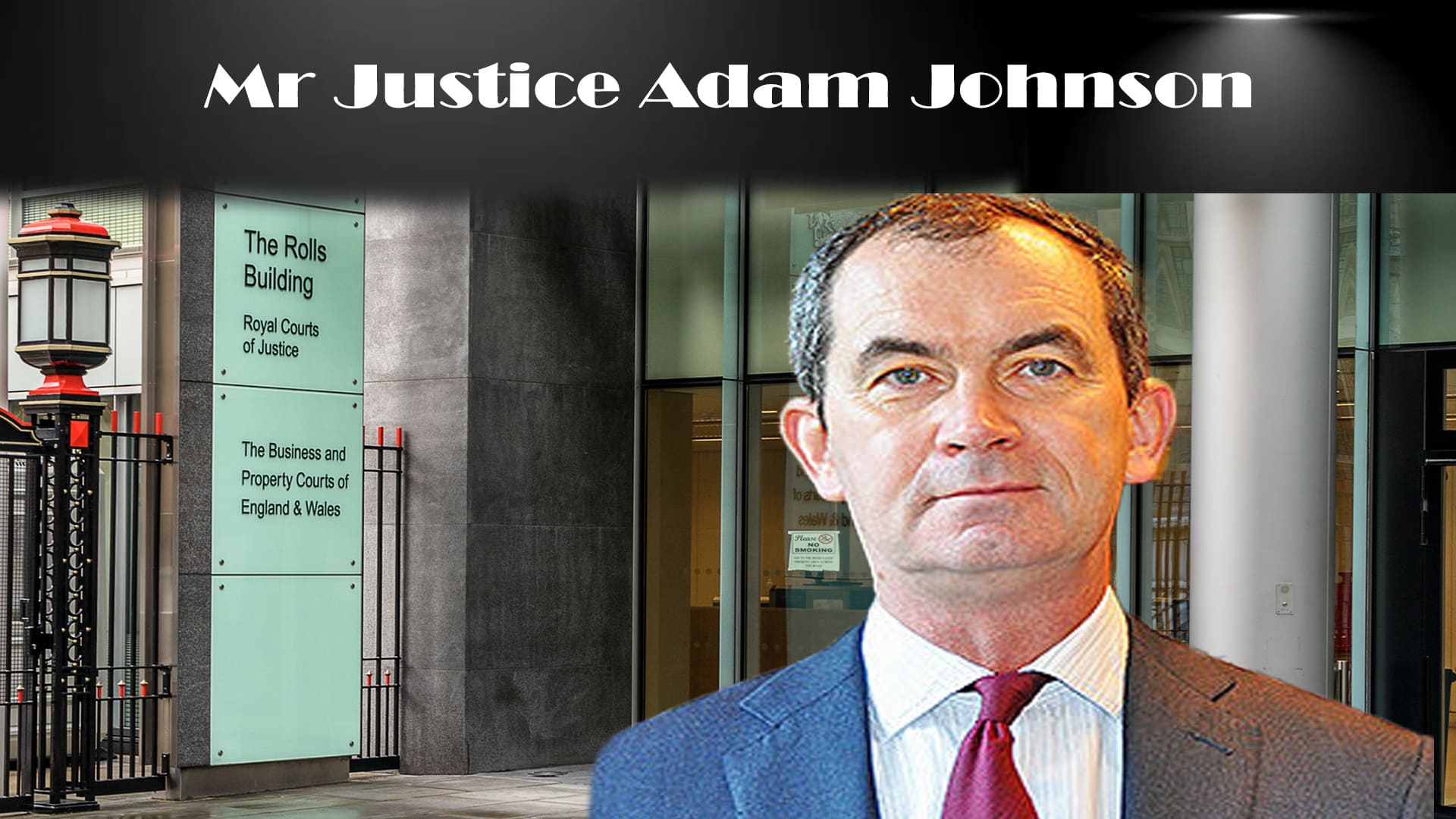 Mr Justice Adam Johnson