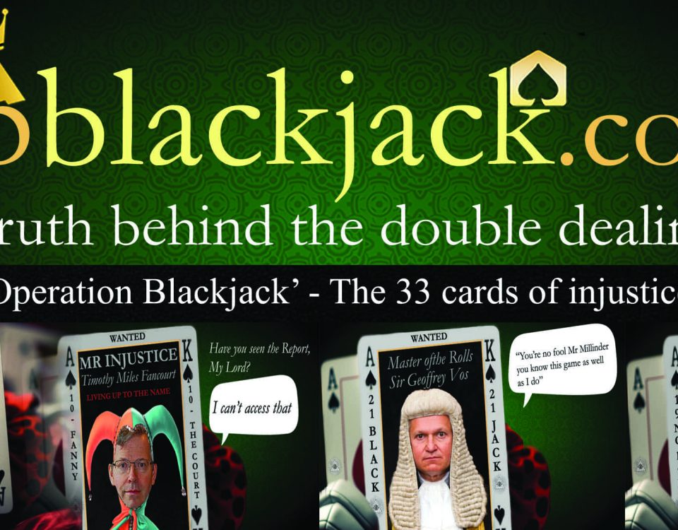 'Operation Blackjack' - Intelligence UK Investigations 5-year investigation into judicial and systemic corruption completes.