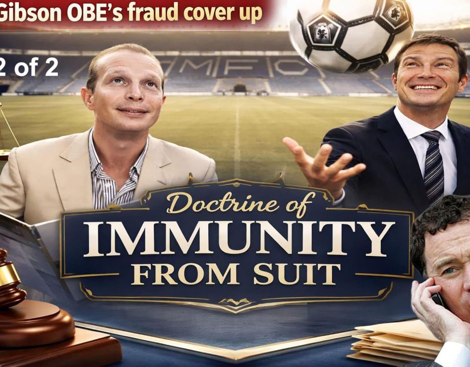 The long established law of witness immunity and how "Judges" defeated it to conceal fraud