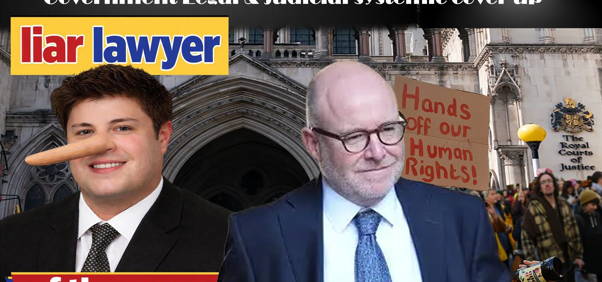 Samuel Hodge of Enterprise Chambers (left) was ultimately installed by Lord Hermer, the Attorney General responsible for the Government Legal Department.