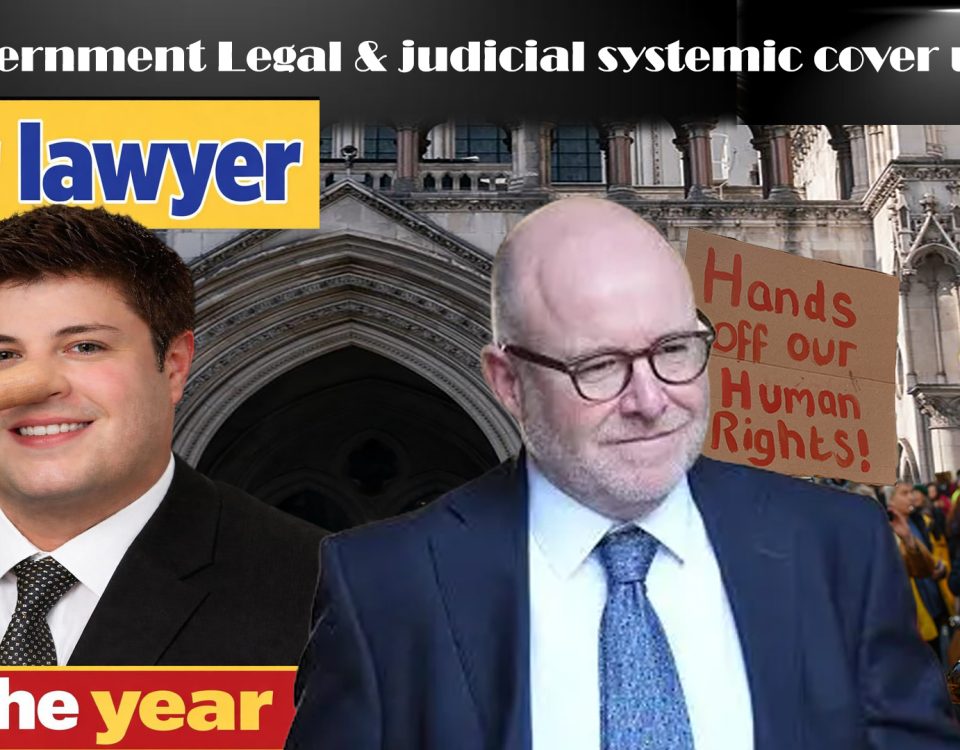 Samuel Hodge of Enterprise Chambers (left) was ultimately installed by Lord Hermer, the Attorney General responsible for the Government Legal Department.