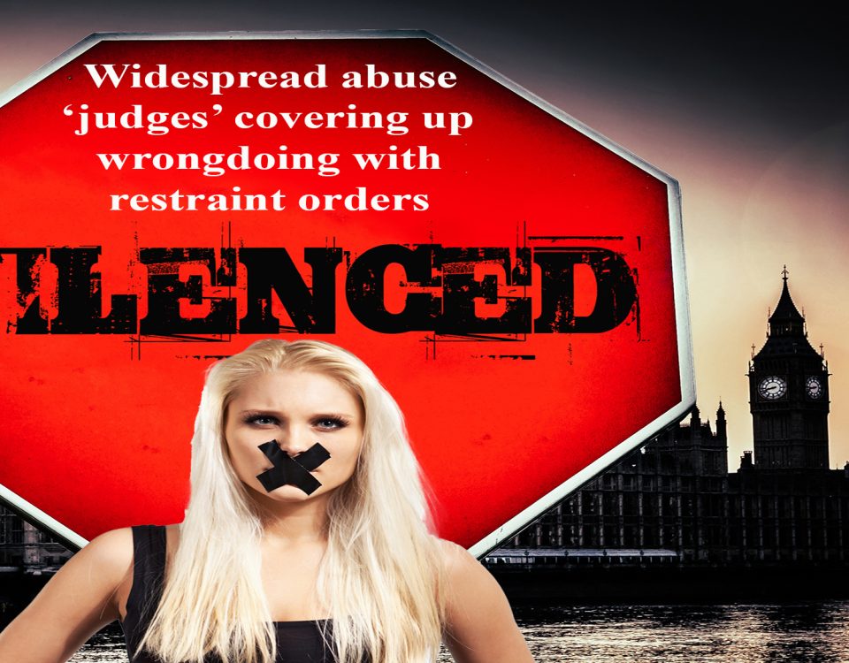 Widespread misuse of civil restraint orders constitutes gross human rights abuse violating one's right to a fair and unbiased trial.