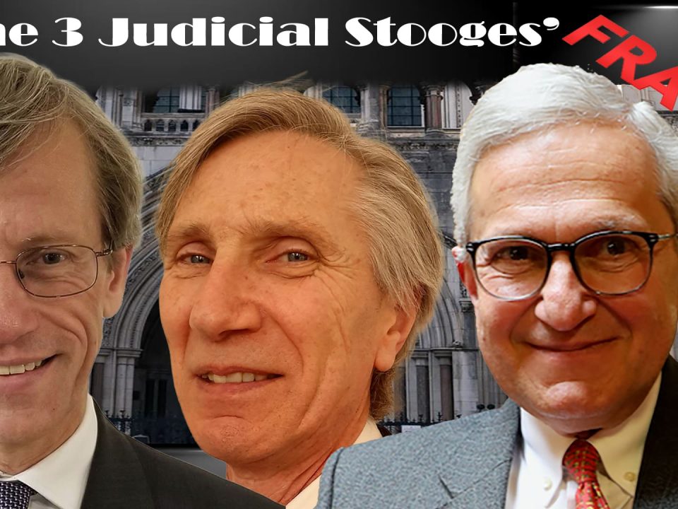 English judicial corruption: STOOGES IN ROBES
