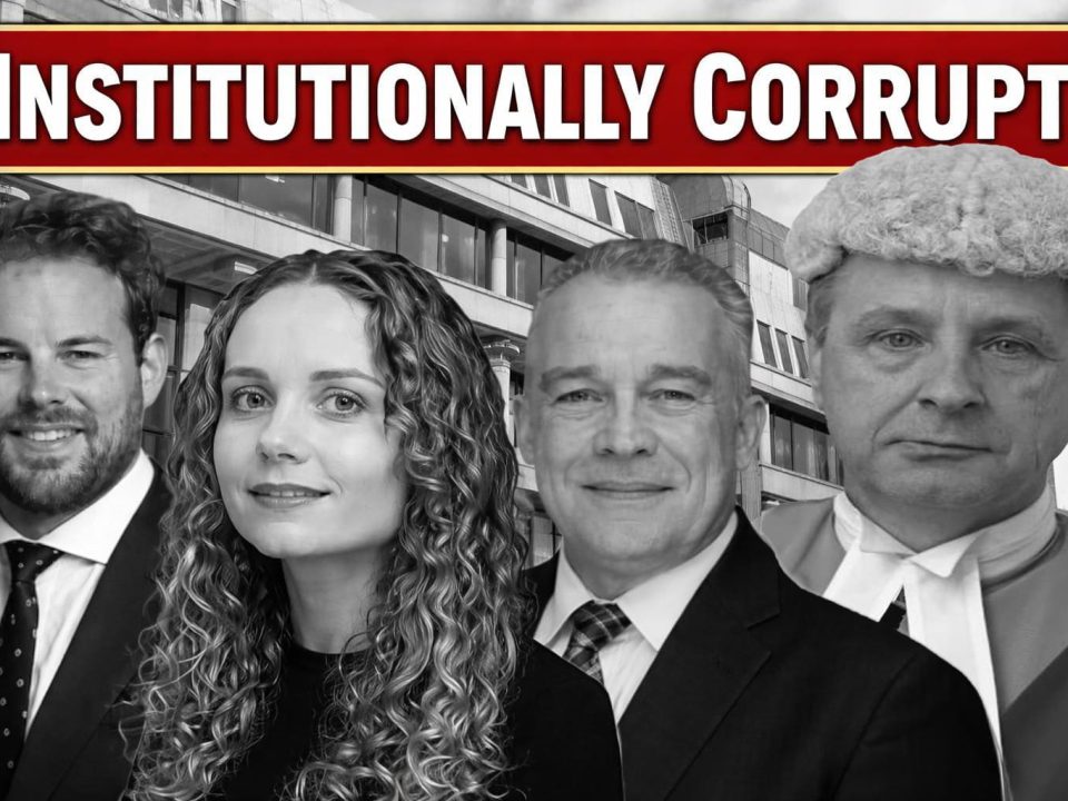 Tom Shepherd - 4 New Square Chambers (left). Jemima Stephenson (next left). Nick Cartmell (next right). Former Judge, HHJ Christopher Prince of Newcastle Crown Court (right).