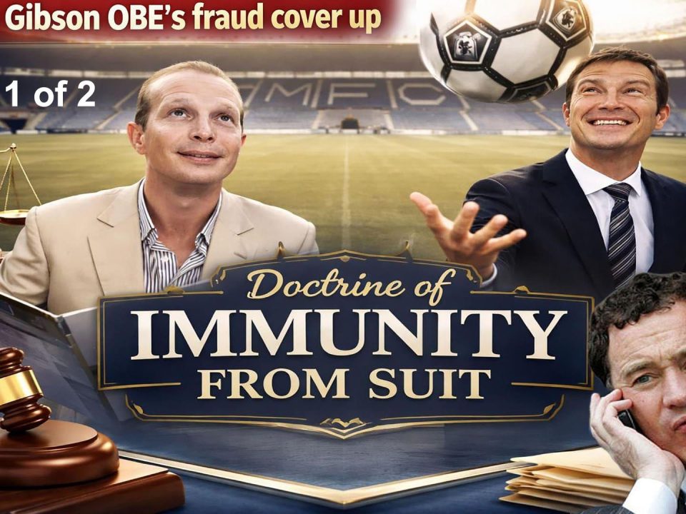 The doctrine of witness immunity in the Millinder case